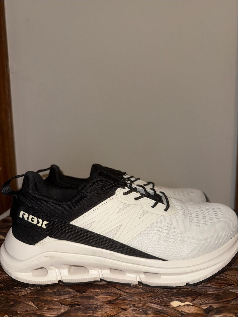 RBX Women’s White and Black Running Shoes